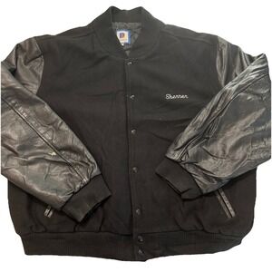 Vintage Rennoc Varsity Jacket XXXL Wool Leather USA Onslow 2002 Champs Bomber